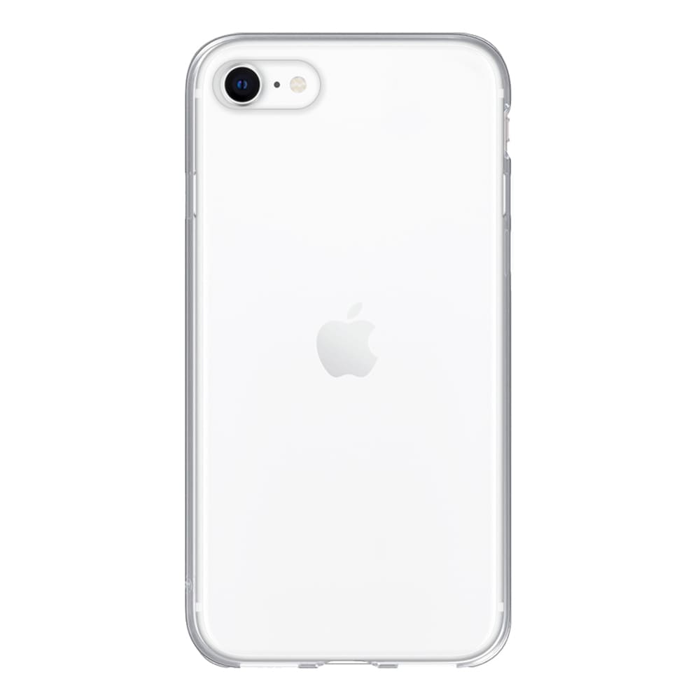 iPhoneケース シリコンクリアケース 透明 iPhoneSE iPhone8 通販