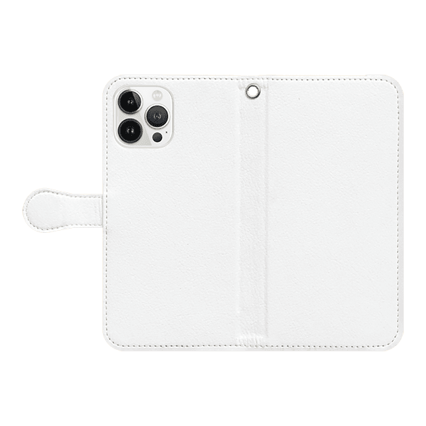  iPhone13 pro スマホ 手帳型 カード レザー ホワイト