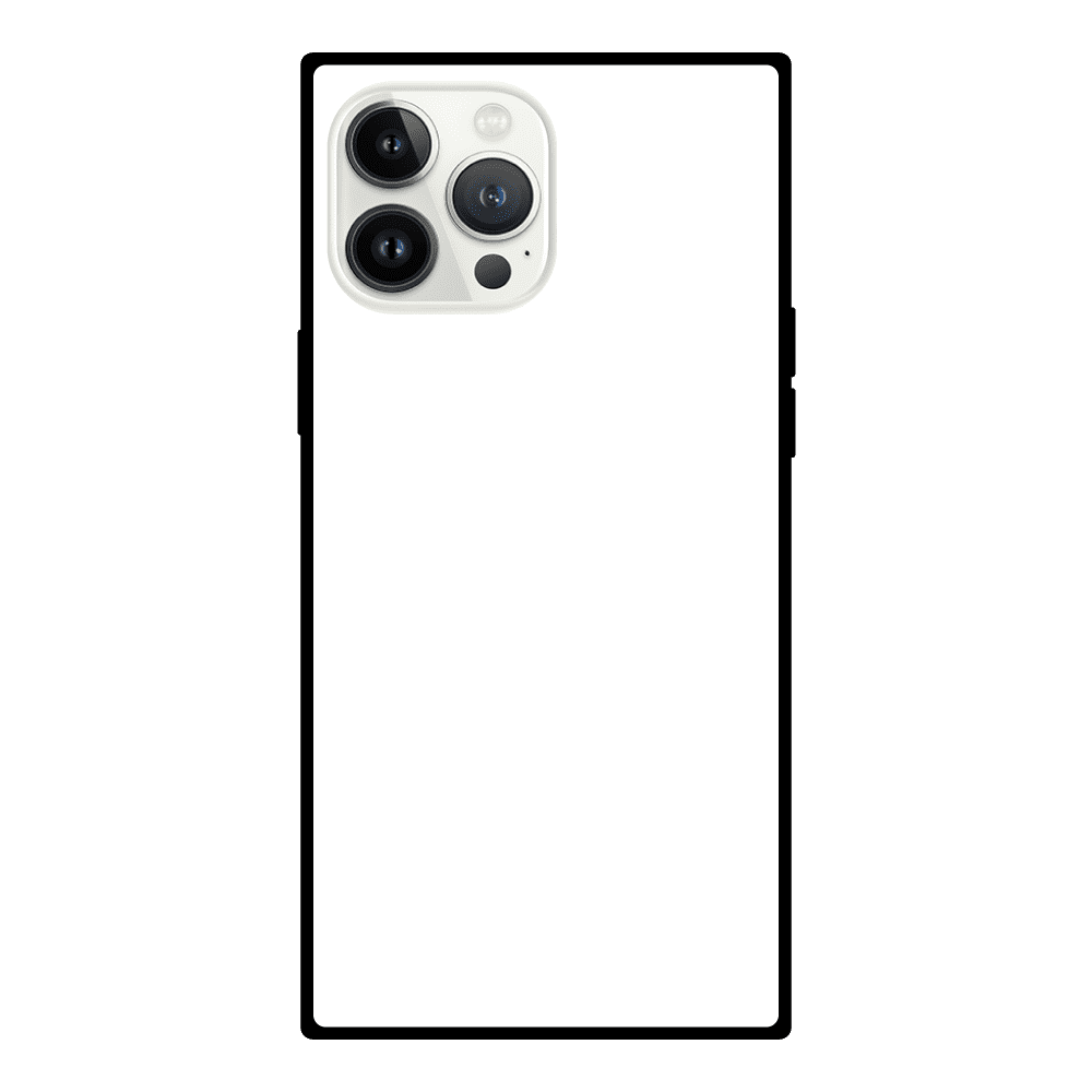 オリジナルiPhone 13 Pro Max スクエア型強化ガラスケース